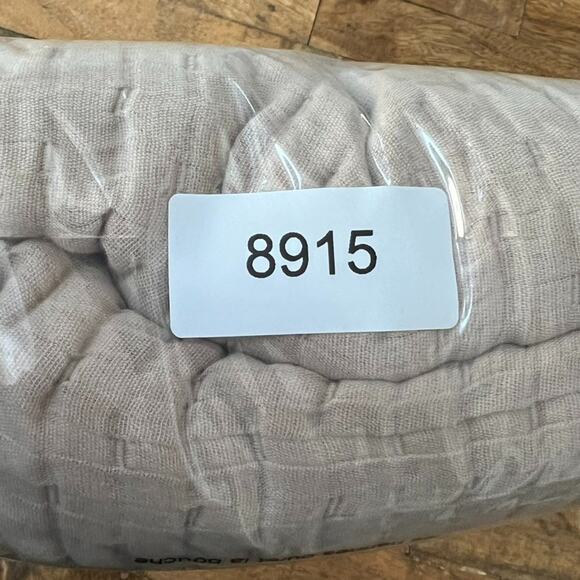 PARACHUTE Pillow Sham Cloud Organic Cotton Set of Two King Tan - Picture 12 of 12